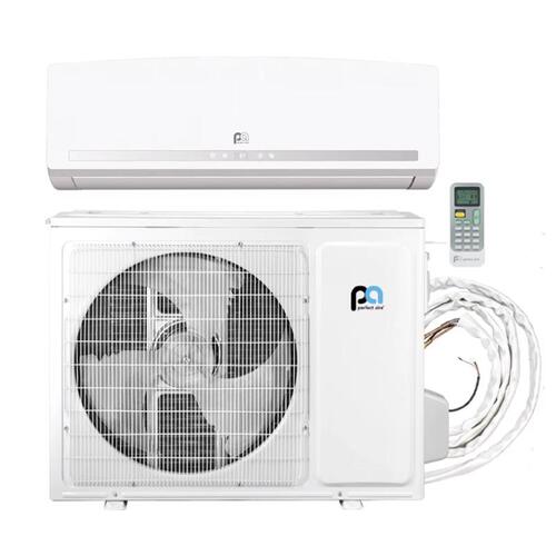 Perfect Aire 3PAMSHQC12BOX Ductless Mini-Split Air Conditioner and Heat Pump 12,000 BTU w/Remote White