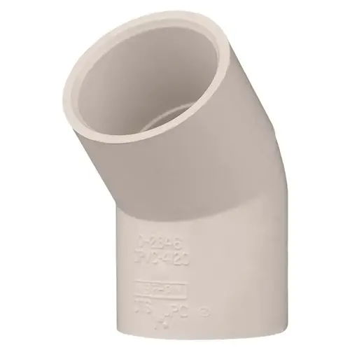 1 In. Slip x Slip 45 Deg. CPVC Elbow (1/8 Bend)