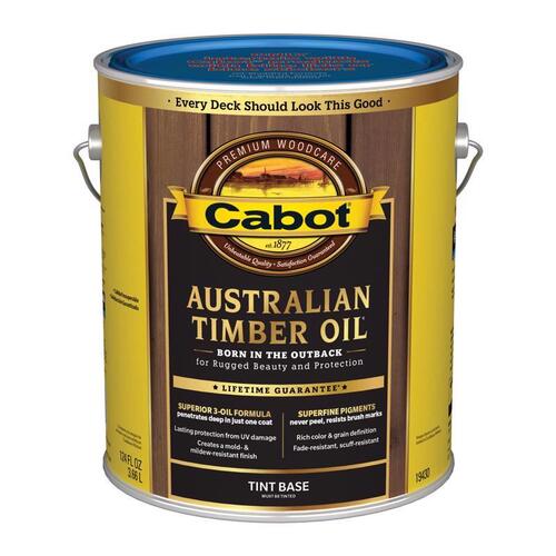 Australian Timber Oil Low VOC Transparent Tintable Tintable Base Oil-Based 1 gal Tintable Base