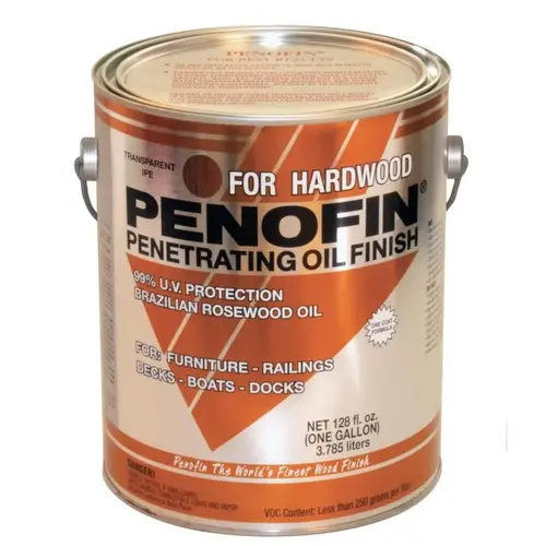 Penofin F3XHIGA Penetrating Hardwood Stain Transparent IPE Oil-Based 1 gal IPE