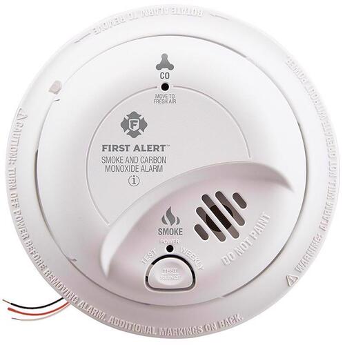 First Alert SC9120B Carbon Monoxide Alarm, Alarm: Audible, Electrochemical Sensor, White