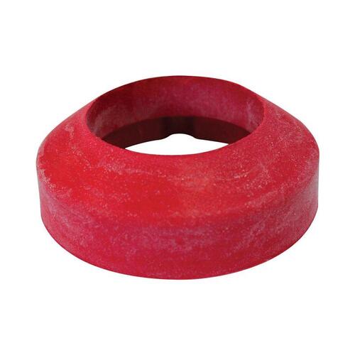 Tank-to-Bowl Gasket, 2-1/8 in ID x 3-1/2 in OD Dia, Sponge Rubber, Red, For: 2 in 2-Piece Toilet Tanks