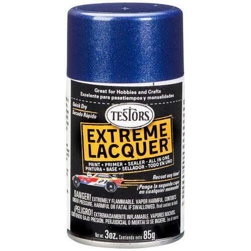 Spray Paint Extreme Lacquer Gloss De Ja Blue 3 oz De Ja Blue