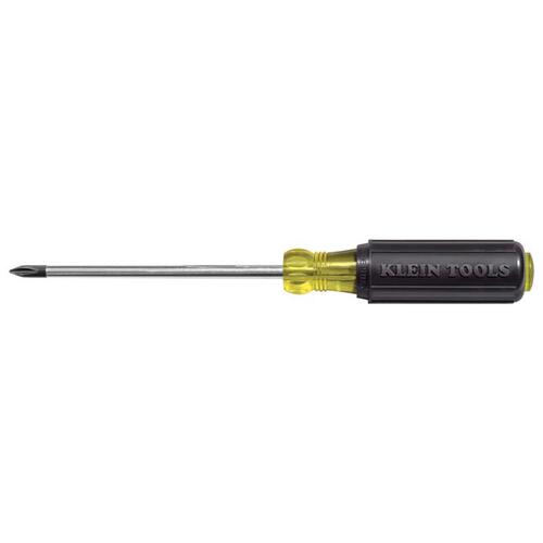 Mini Screwdriver No. 0 X 3" L Phillips Black/Yellow