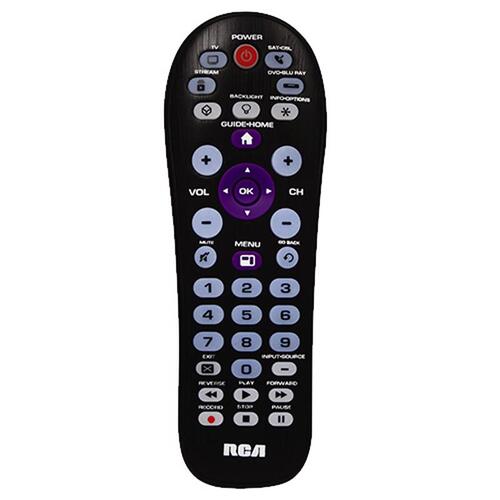 RCA RCR414BHE Universal Big Button Remote Control Programmable