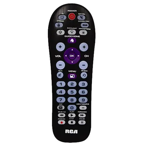 RCA RCR414BHE1 Universal Big Button Remote Control Programmable