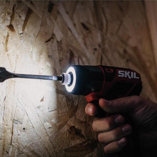 SKIL ID574402 Impact Driver, Battery Included, 12 V, 2 Ah, 1/4 in Drive, Hex Drive, 3500 ipm, 2600 rpm Speed