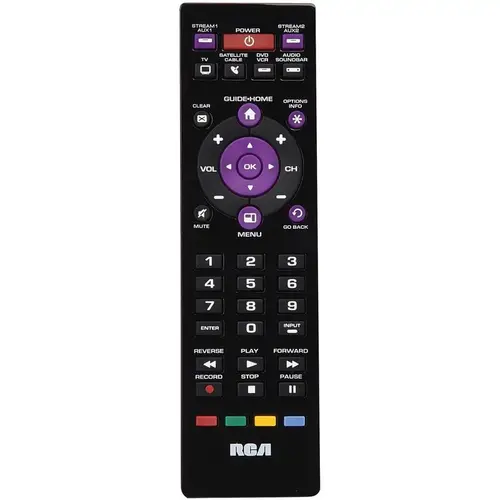 RCA RCRPST06GBE1 Universal Remote Control Programmable