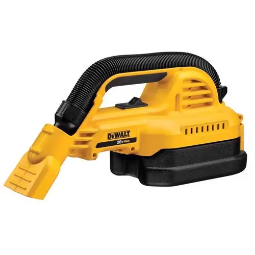 Portable Wet/Dry Vacuum 20V MAX 1/2 gal Cordless 20 V Yellow