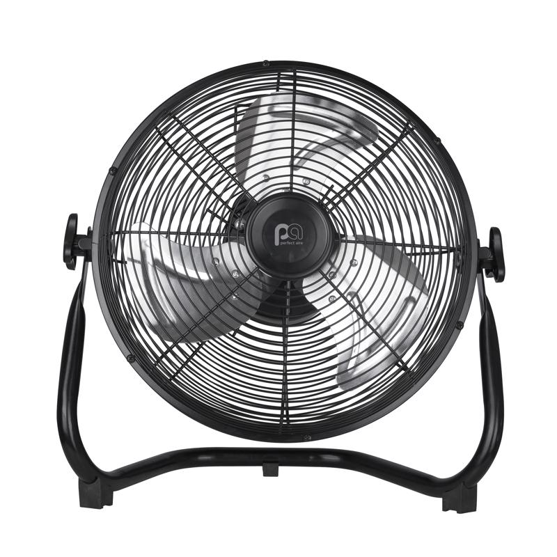 Perfect Aire 1PAFHV12 High Velocity Floor Fan 16.5" H X 12" D 3 speed Black