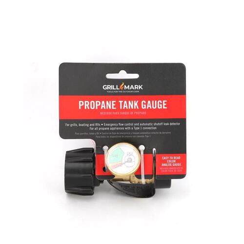 Propane Tank Level Indicator Plastic Type 1 Black