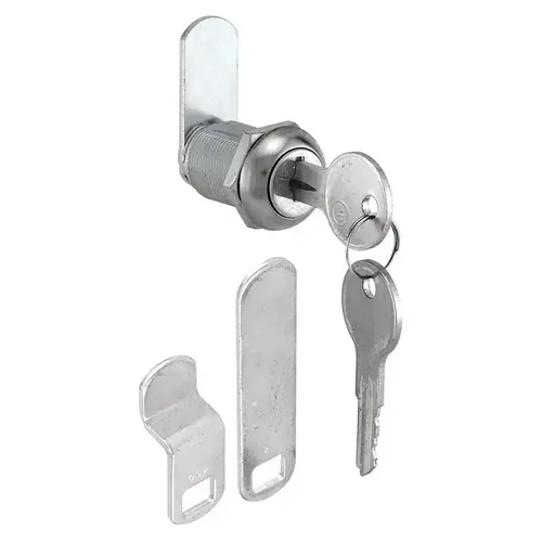 Drawer and Cabinet Lock, Keyed Lock, Y11 Yale Keyway, Stainless Steel Chrome