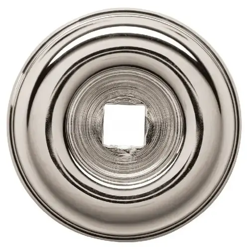 1-1/2" Round Knob Back Plate Lifetime Bright Nickel Finish