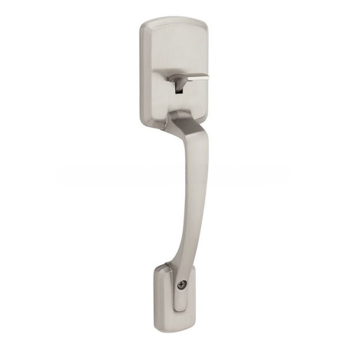 Henley Handle Only; No Deadbolt with RCAL Latch and RCS Strike Satin Nickel Finish