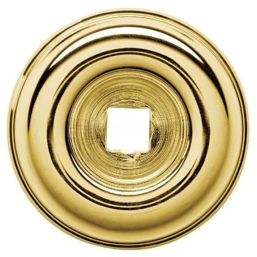 1-1/2" Round Knob Back Plate Lifetime Brass Finish