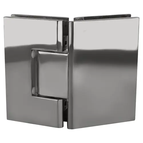 Polished Chrome Vienna 045 Series 135 Degree Glass-to-Glass Hinge