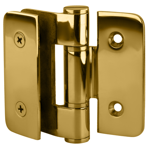 Polished Brass Zurich 05 Series Wall Mount Outswing Hinge