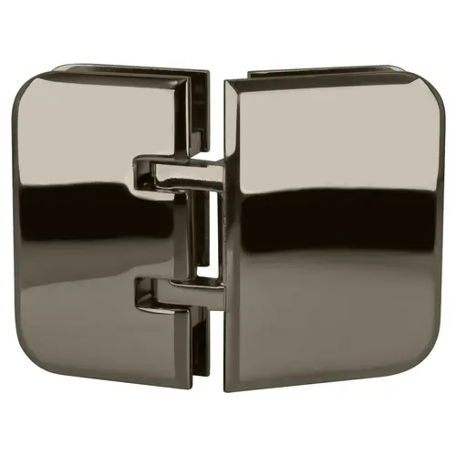 Polished Nickel Estate 135 Series 135 Degree Glass-to-Glass Hinge