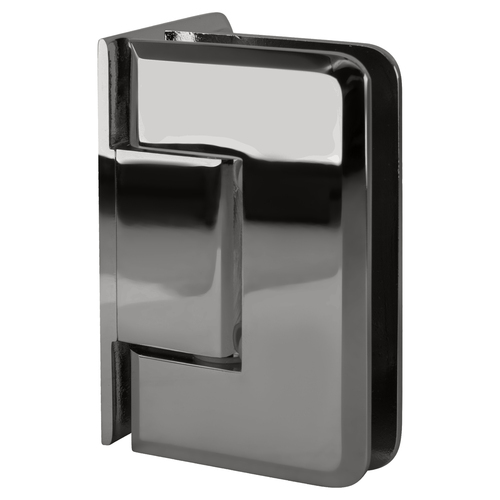 CRL P1N044CH Polished Chrome Pinnacle 044 Series Wall Mount Offset Back Plate Hinge