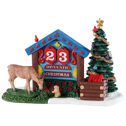 Lemax 93436-XCP12 Woodlawn Countdown - pack of 12