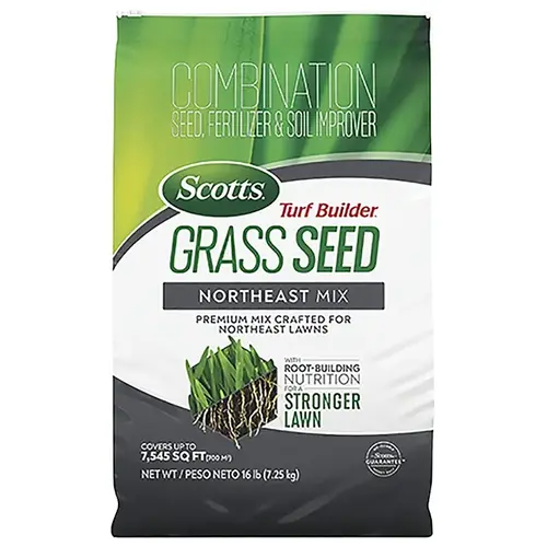 Turf Builder Grass Seed, 16 lb Bag Brown/Light Yellow