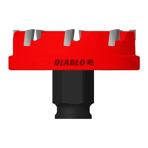 Diablo DHS2500CF 2-1/2 In. Steel Demon Carbide Teeth Hole Cutter