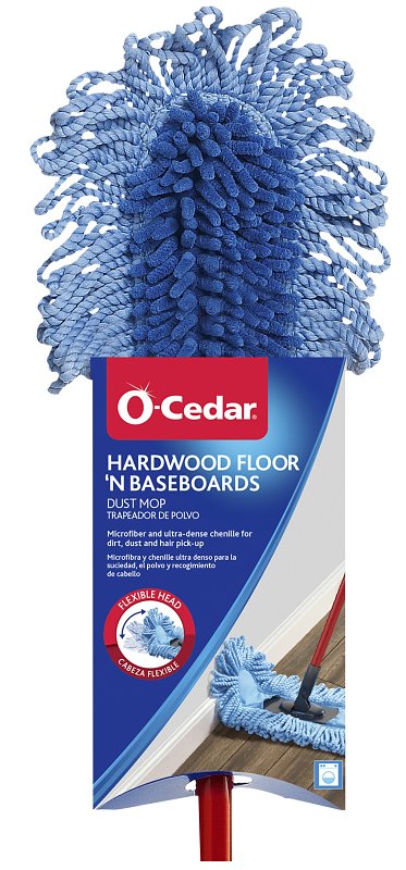 O-Cedar 168110 MOP DUST MICROFIBER Blue/Red