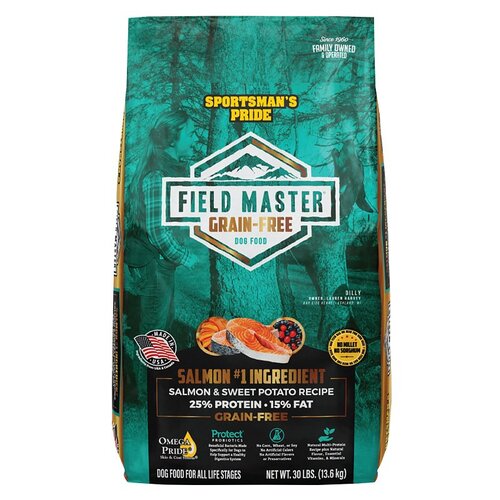 Field Master Grain-Free Dry Dog Food, Salmon & Sweet Potato, 30 Lbs.