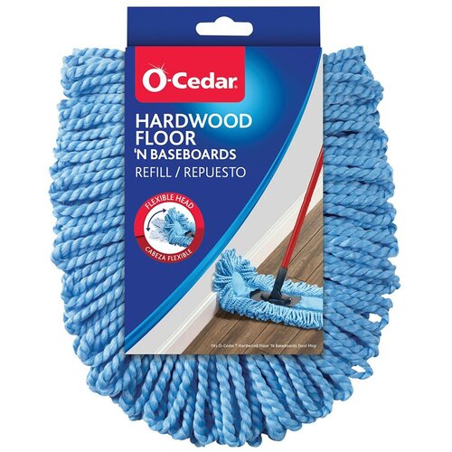 O-Cedar 168112 Mop Refill 11.16" Dust Microfiber Blue