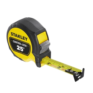 Logo Tape Measures (25. Ft., Yellow/Black)