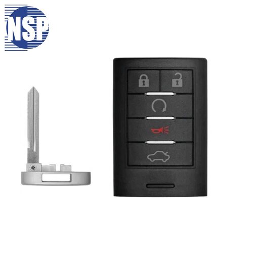 CTS/STS 2008-2014 5-Btn Smart Key w/ Trunk (M3N5WY7777A)