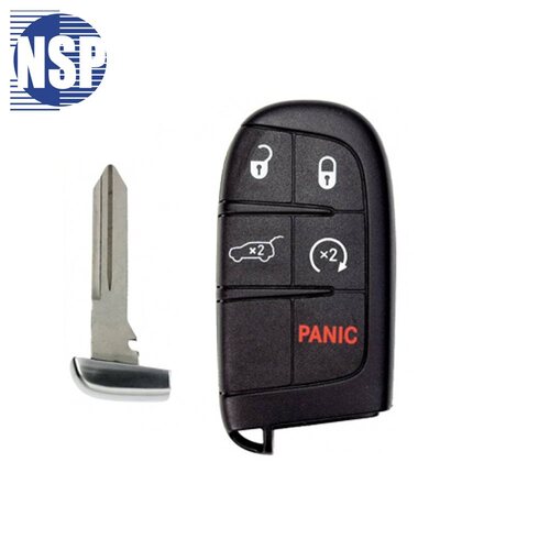 Grand Cherokee 2014-2020 5-Button Smart Key (M3N-40821302)