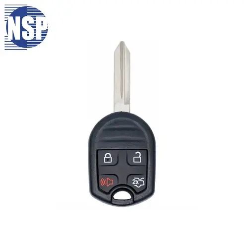 / Lincoln 2006-2019 4-Button Remote Head Key w/ Trunk (CWTWB1U793)