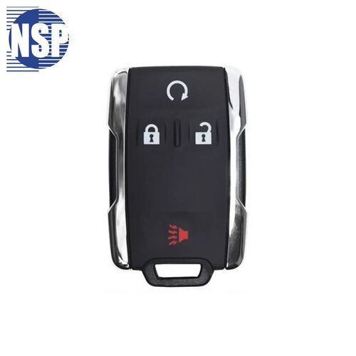 2014+ 4-Button Remote w/ Remote Start Chrome (M3N32337100)