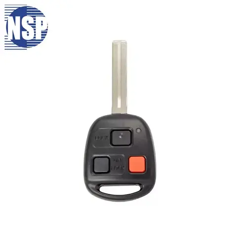 GX/LX470 2003-2009 3-Button Remote Head Key (HYQ12BBT, 4D-68)