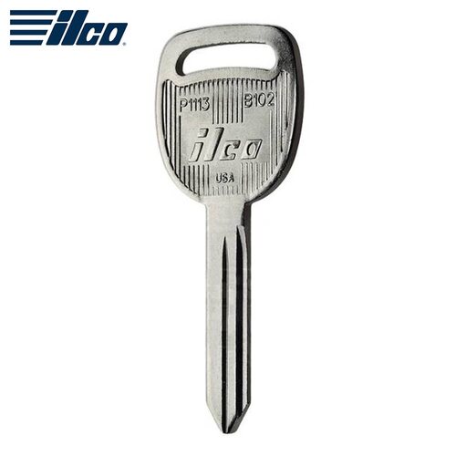 B102 Metal Head Key Blank (Pk/10)