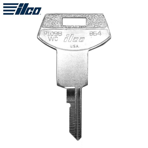 B64 Metal Head Key Blank (Pk/10)