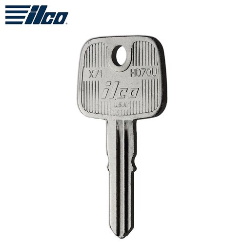 HD70U Metal Head Key Blank (Pk/10)