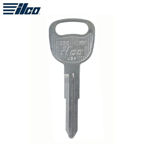 KK1 Metal Head Key Blank (Pk/10)