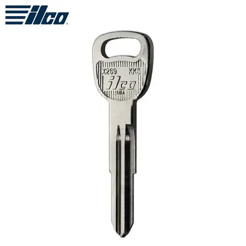 KK5 Metal Head Key Blank (Pk/10)