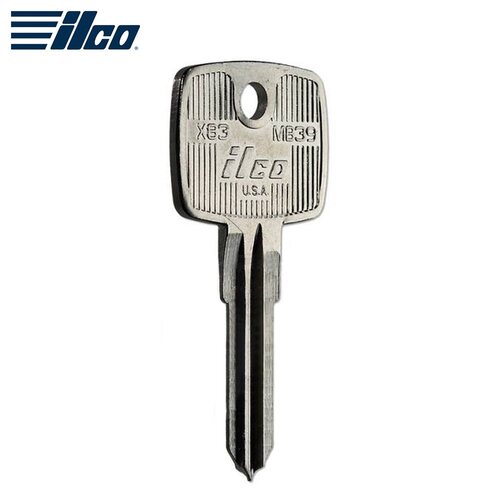 MB39 Metal Head Key Blank (Pk/10)