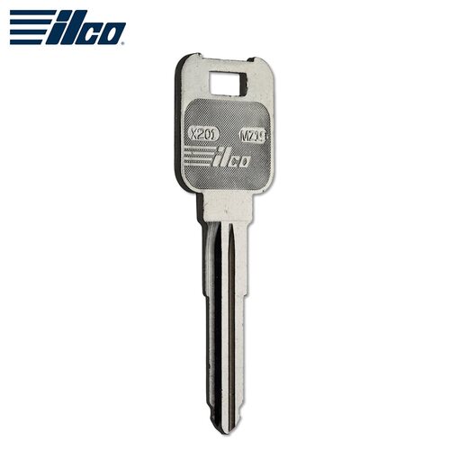 MZ19 Metal Head Key Blank (Pk/10)