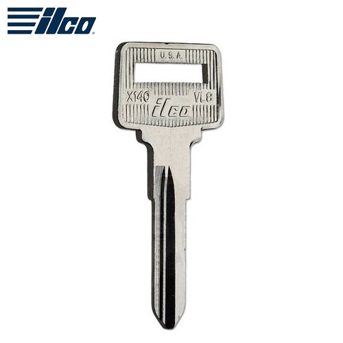 VL8 Metal Head Key Blank (Pk/10)