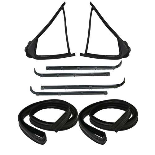 Belt Weatherstrip Vent Window Seal Window Channel Kit for a Ford Bronco