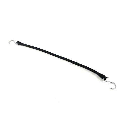 Tarp Strap-(21" Rubber tarp strap with two hooks)