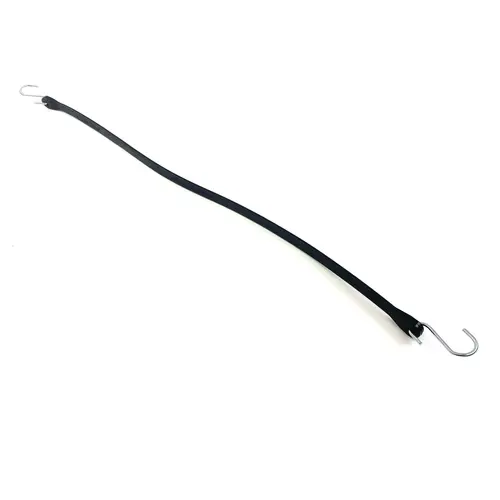 Tarp Strap-(31" Rubber tarp strap with two hooks)