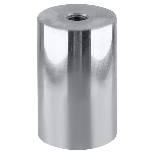 Custom 316 Polished Stainless 1-1/4" Diameter Standoff Base