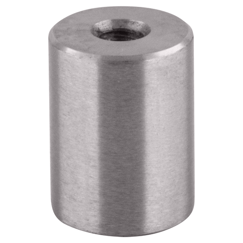 316 Brushed Stainless 3/4" Diameter by 1" Long Standoff Base