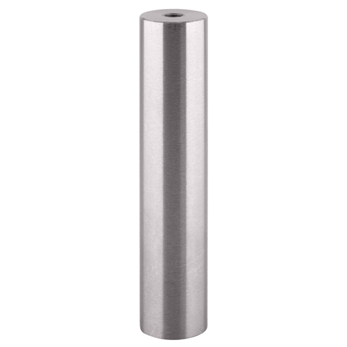 316 Brushed Stainless 1-1/4" Diameter by 6" Standoff Base