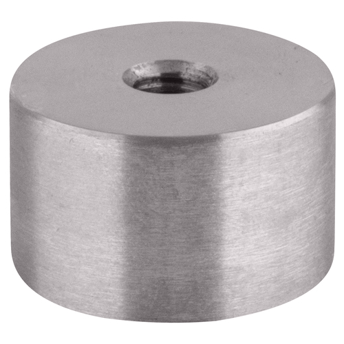 316 Brushed Stainless 1-1/4" Diameter by 3/4" Standoff Base